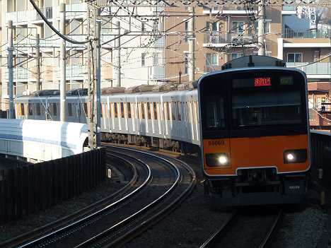 東京メトロ半蔵門線　田園都市線　各停　清澄白河行き3　東武50050系